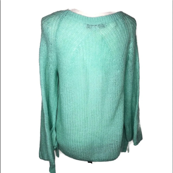 Project Naadam sweater mint green. Size S. Cozy - Picture 2 of 5